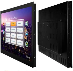 Monitor skrin sentuh 32 inci 4k